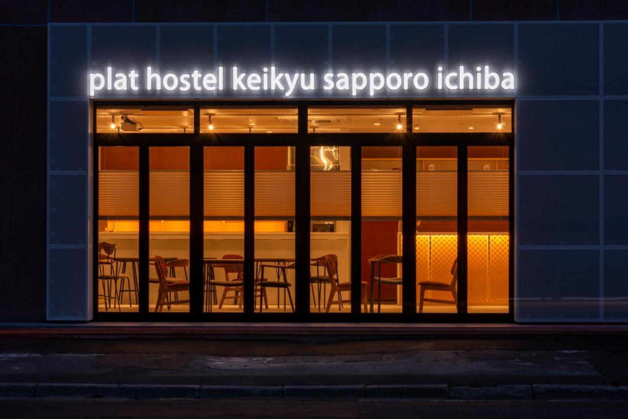 Plat Hostel Keikyu Sapporo Ichiba Bagian luar foto